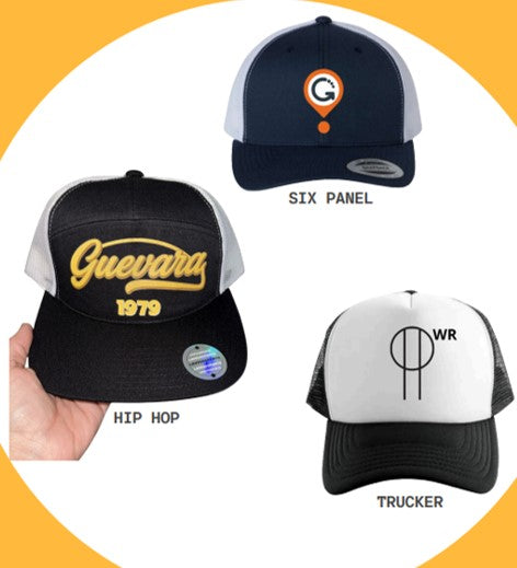 Caps - Gorras Customized Six Panel/Trucker/Hip Hop