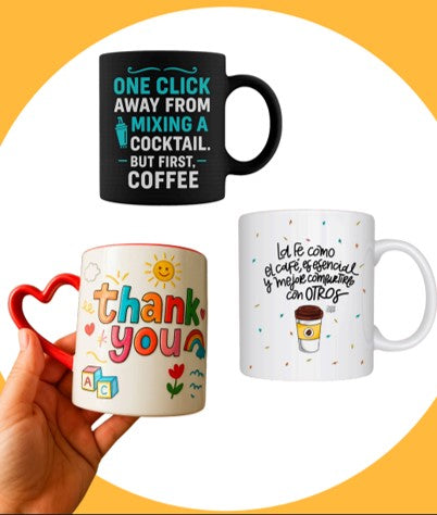Mugs/Tazas Personalized