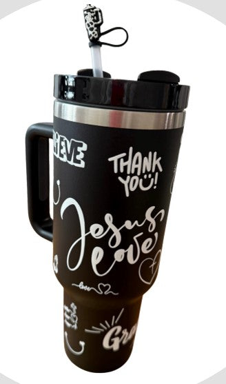 STAINLESS STEEL TUMBLER / TERMO DE ALUMINIO